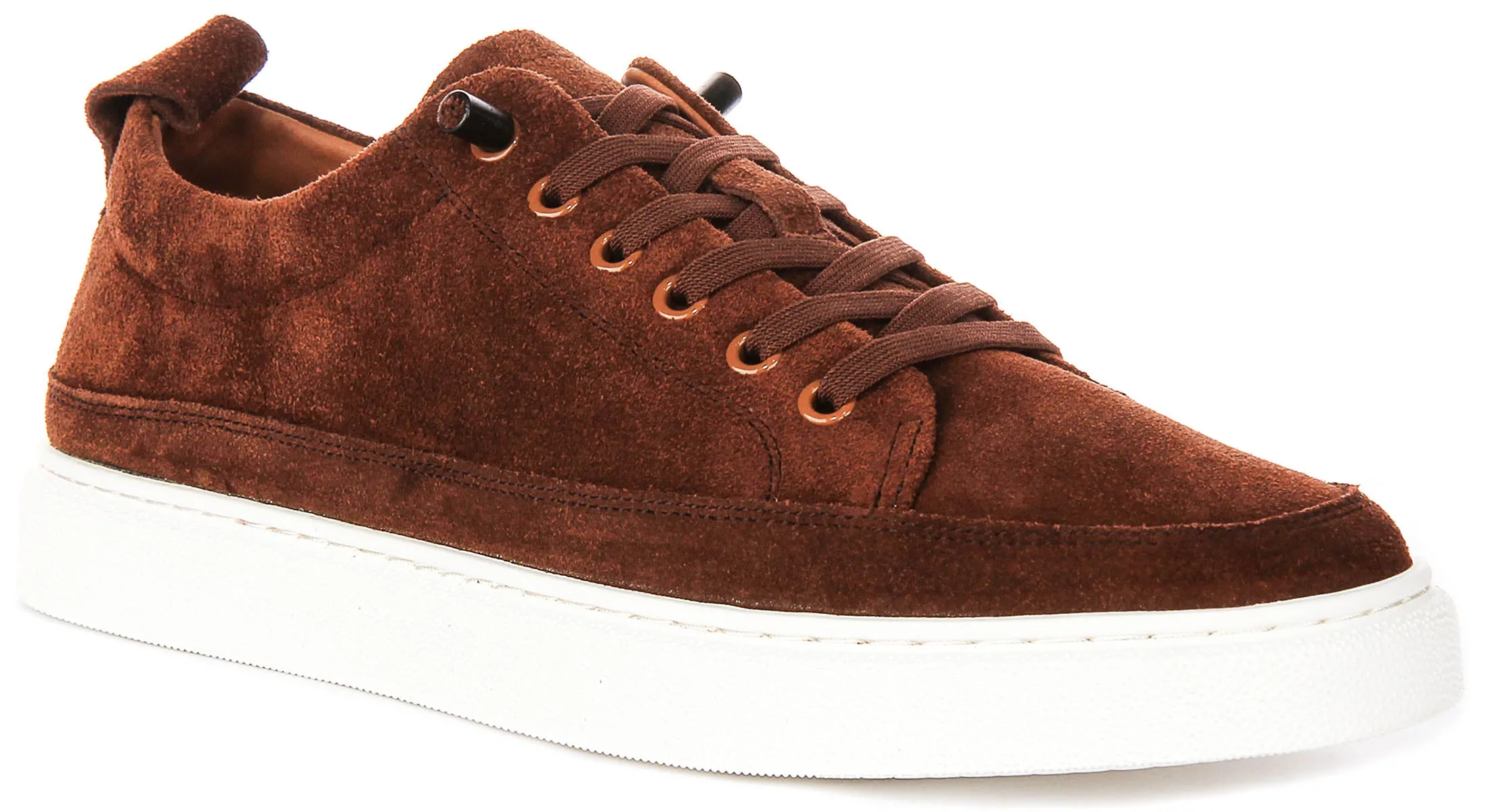 Justinreess England Josh Suede In Brown For Men Anti Shock
