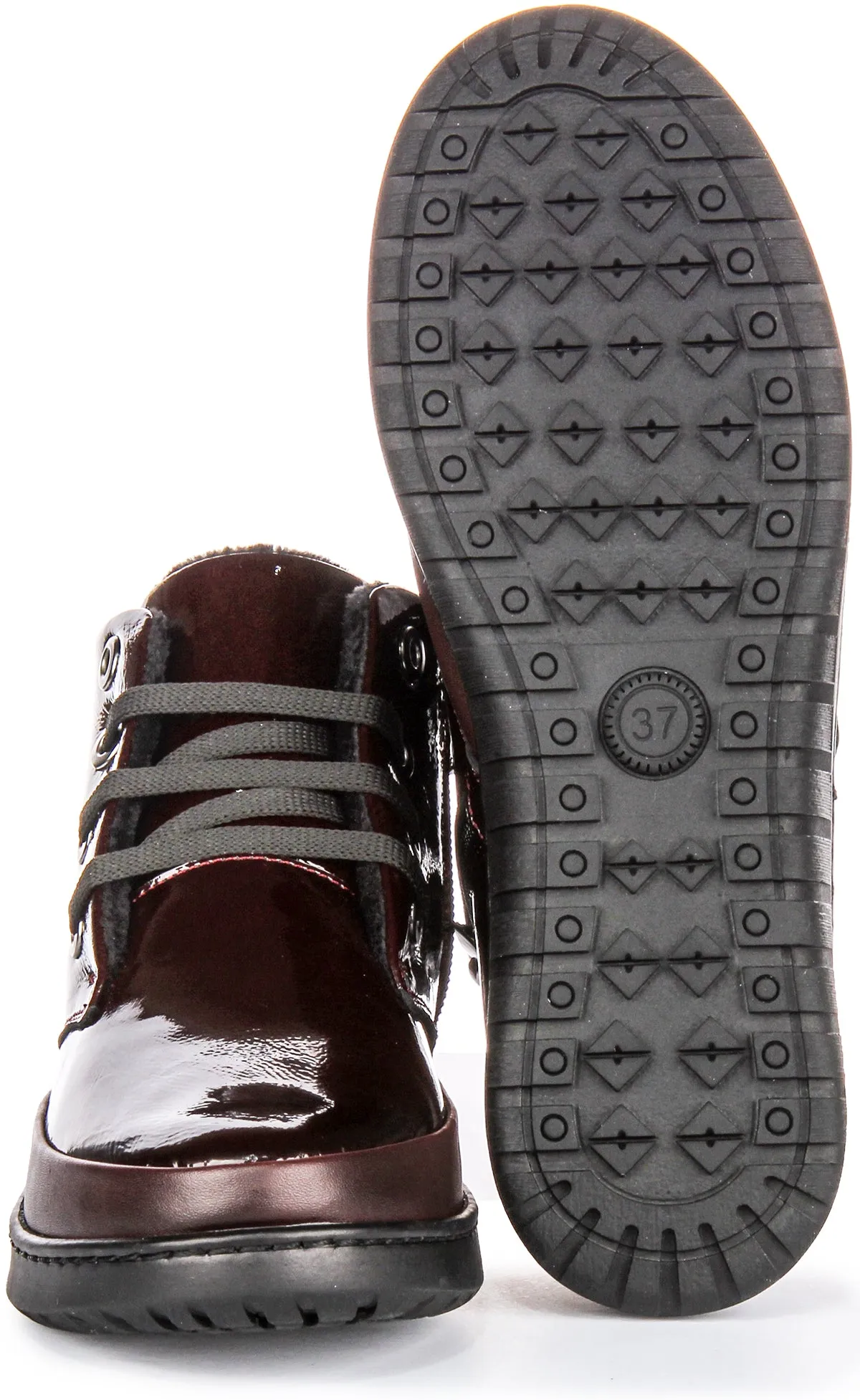 Justinreess England Maggie In Bordo For Women Responsive cushioning