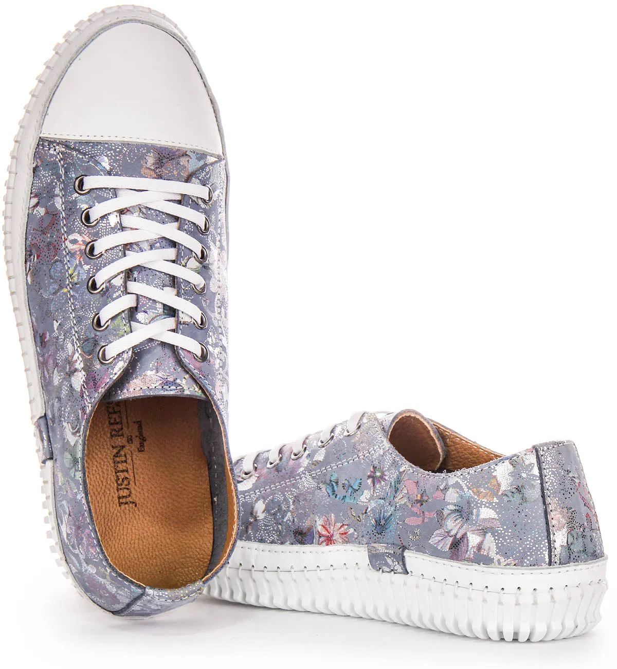 Justinreess England Nexa Low In Blue For Women Vented Panels