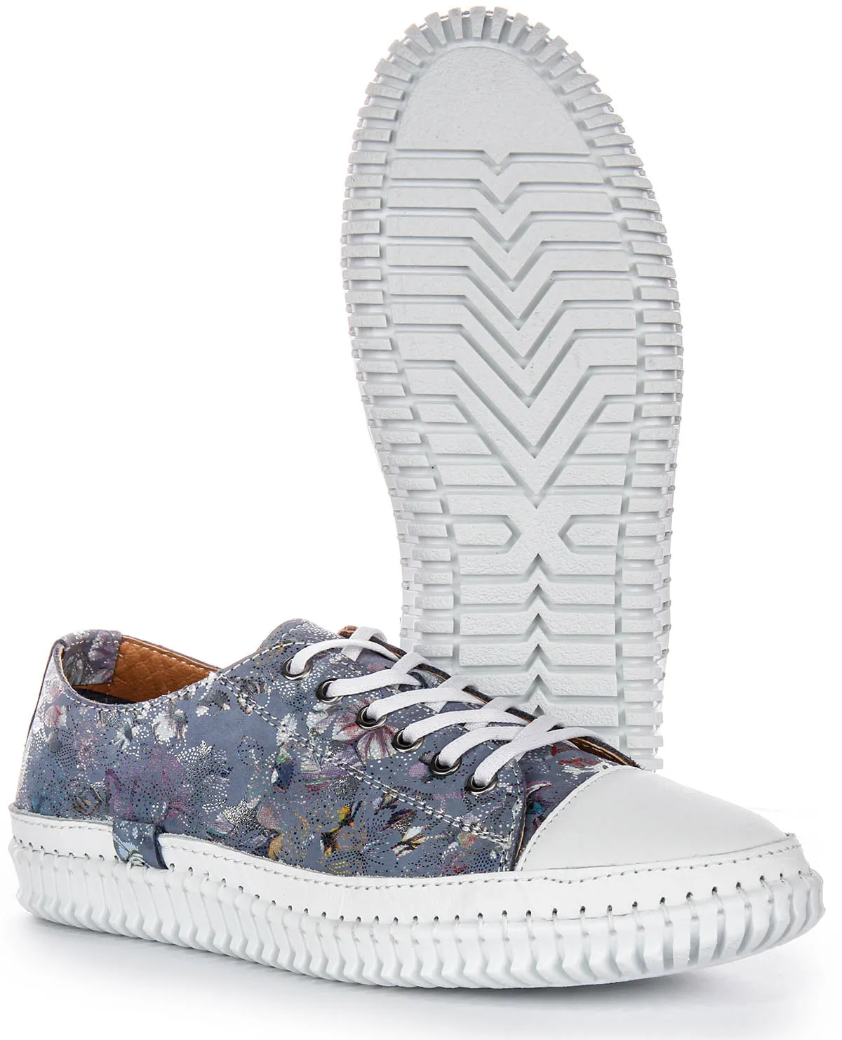 Justinreess England Nexa Low In Blue For Women Vented Panels