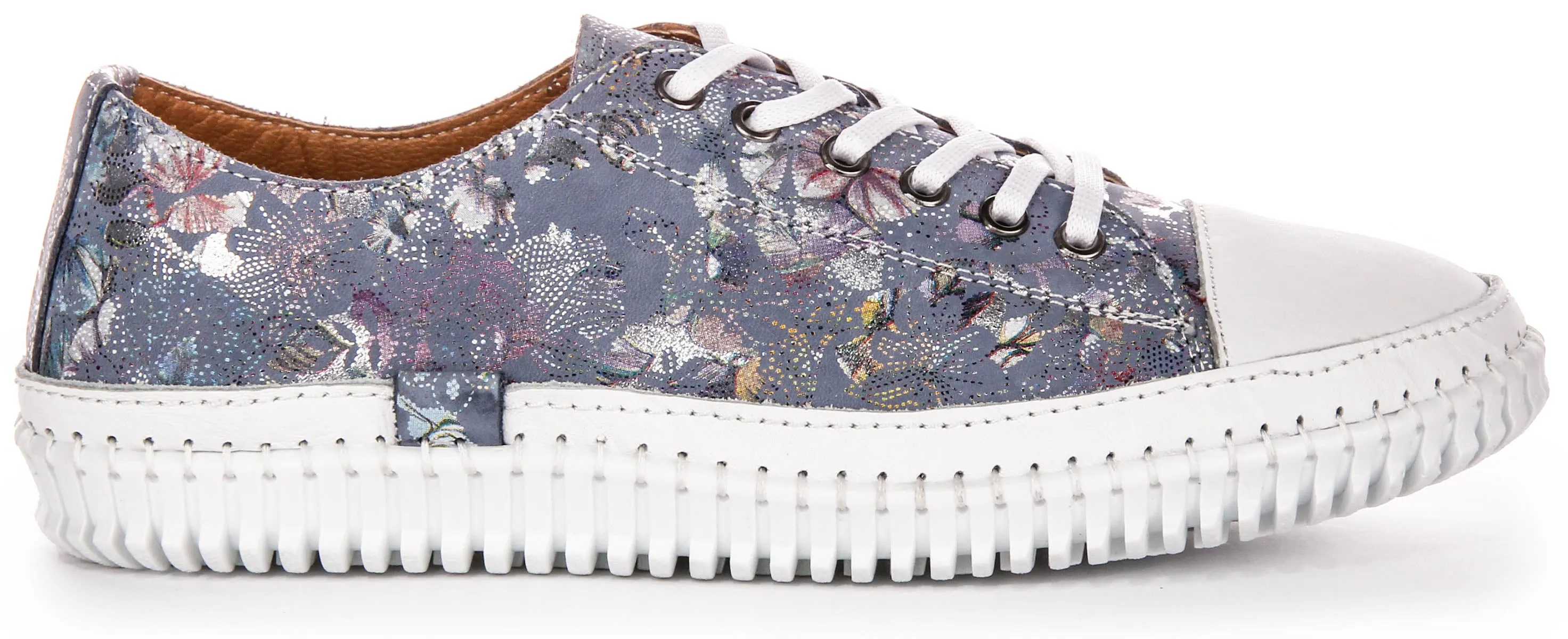 Justinreess England Nexa Low In Blue For Women Vented Panels