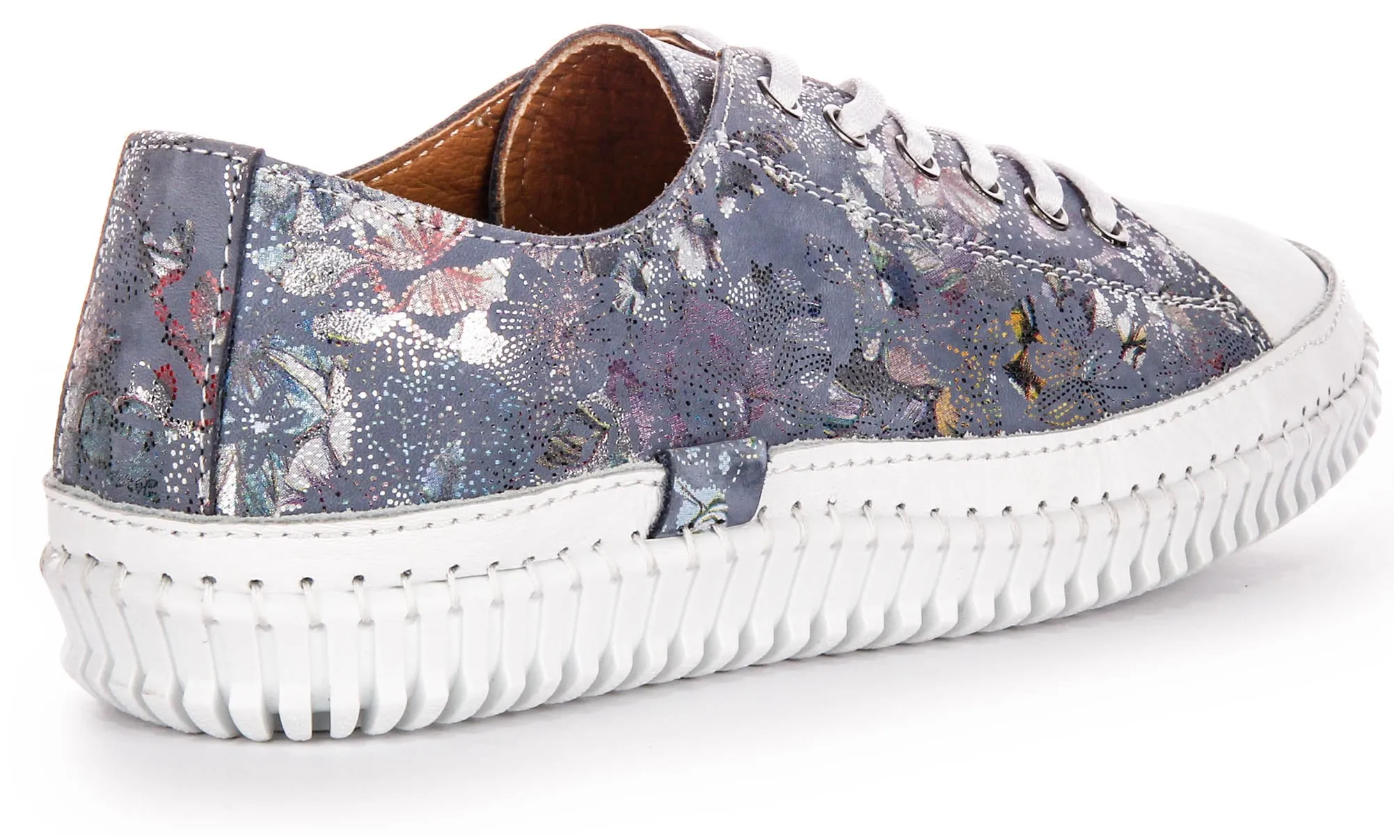 Justinreess England Nexa Low In Blue For Women Vented Panels