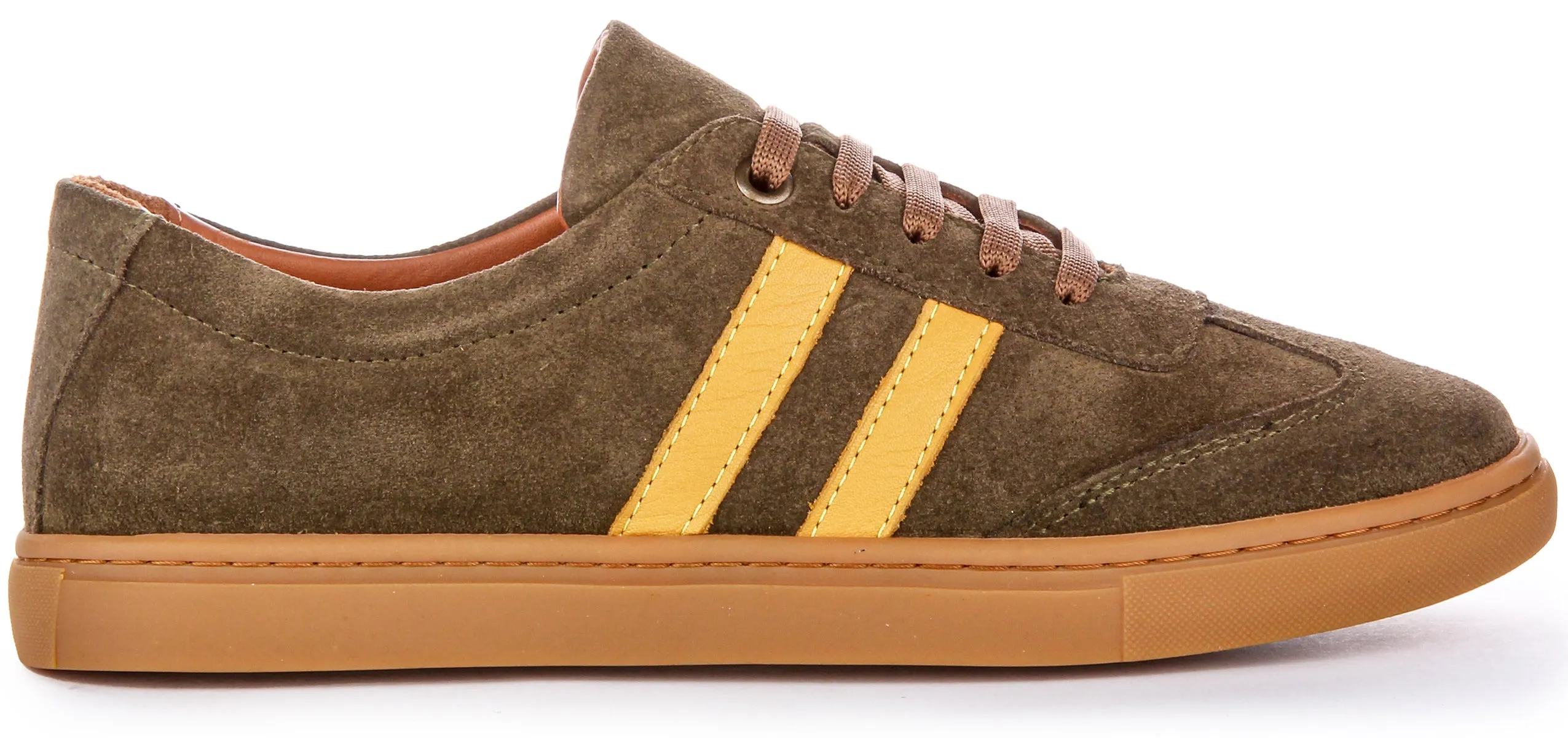 Justinreess England Sadie In Khaki Yellow For Women Easy Stride