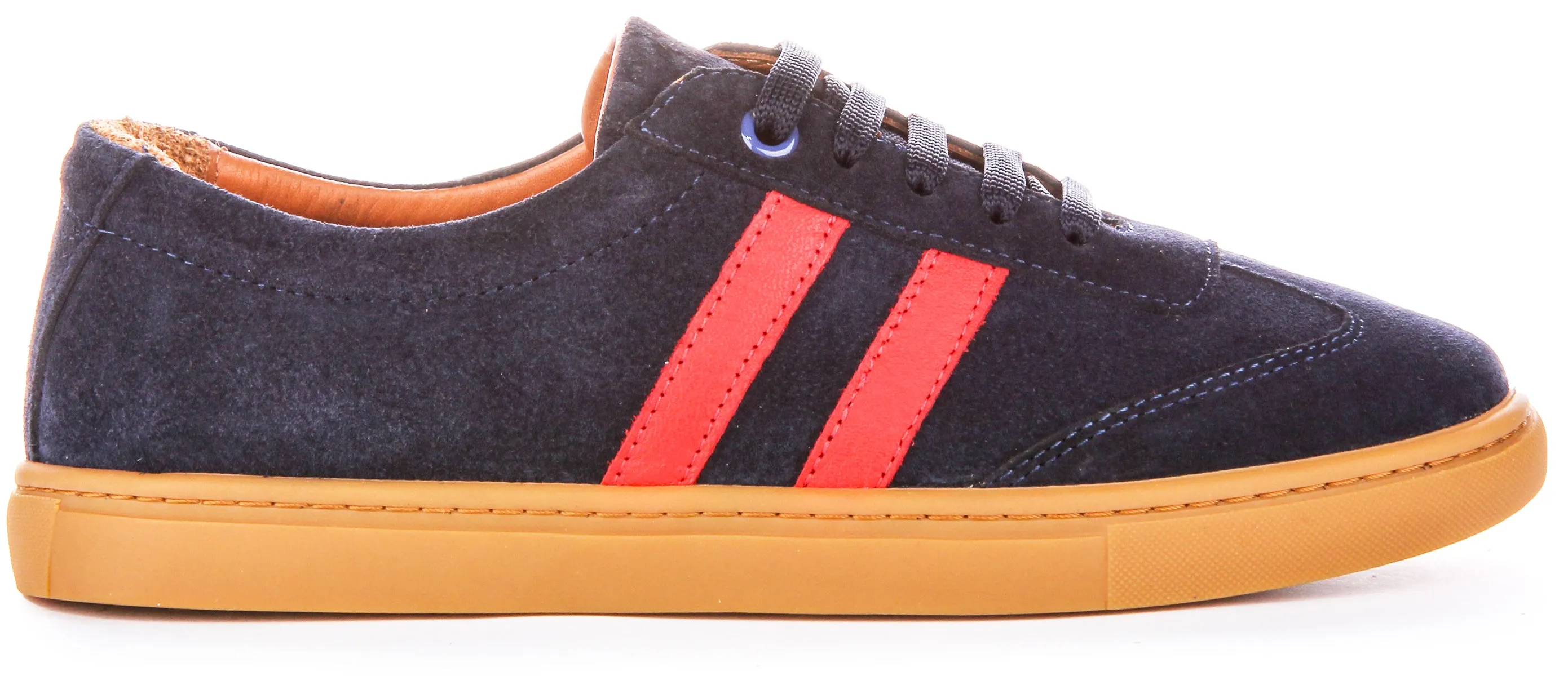 Justinreess England Sadie In Navy Red For Women Smart cushion