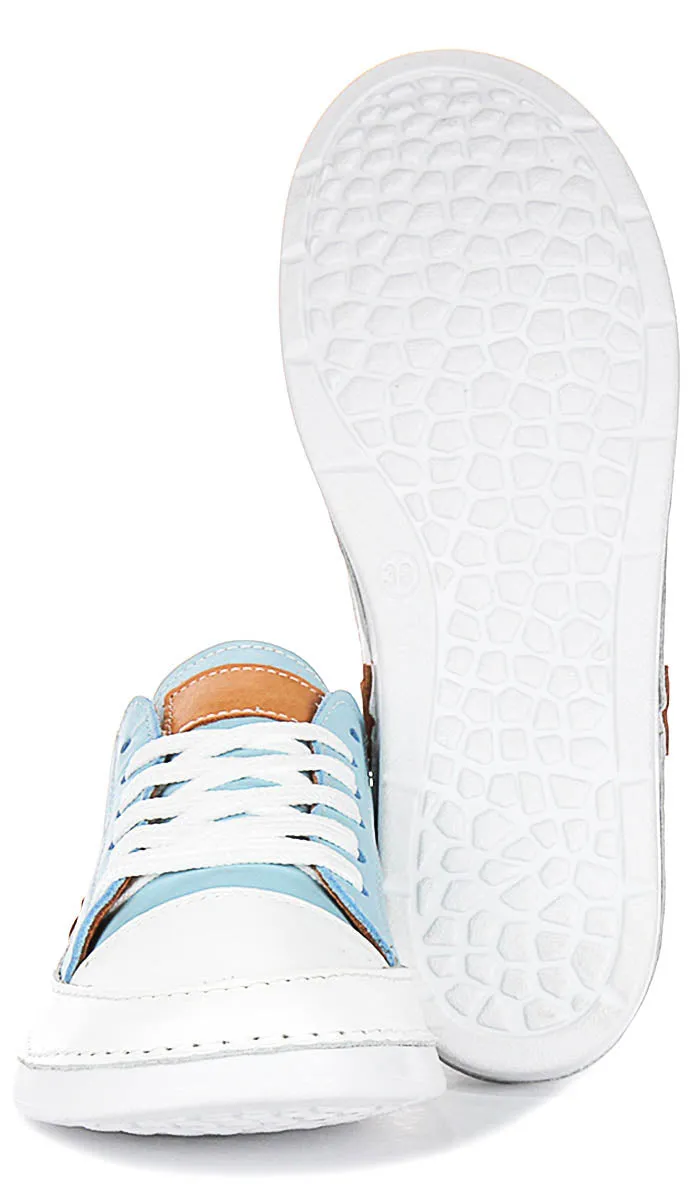 Justinreess England Sammy In Blue For Women Breath Ease