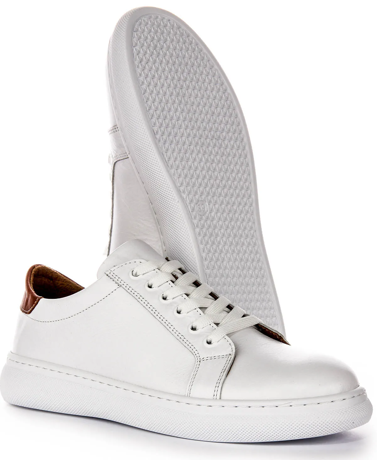 Justinreess England Solina 2 In White For Women Traction Outsole