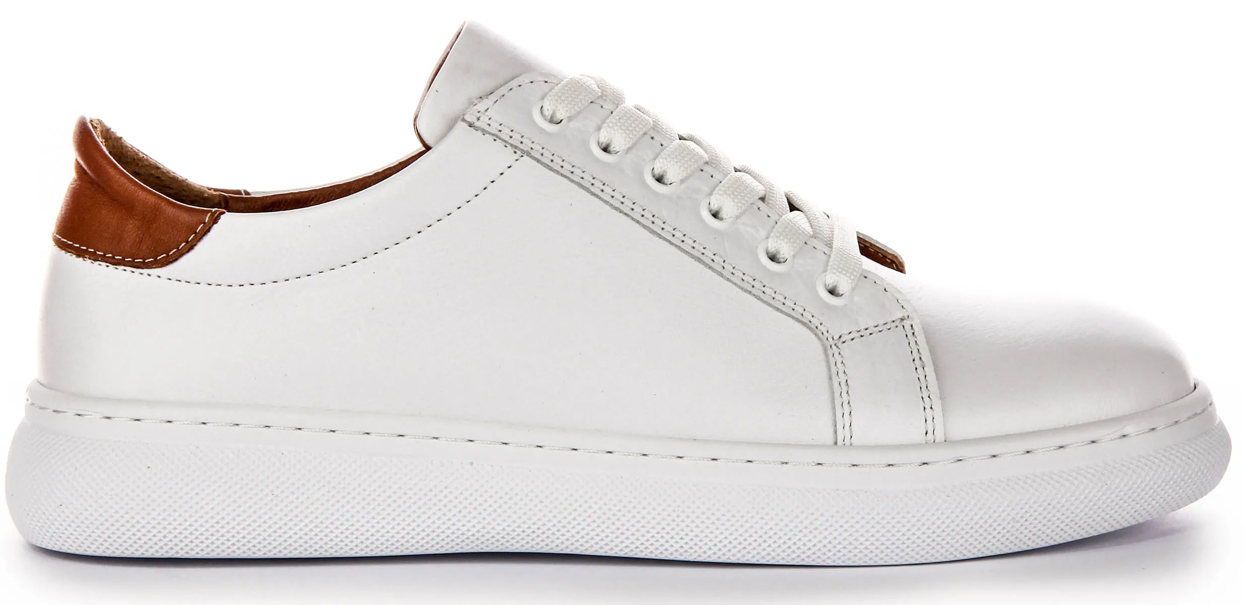 Justinreess England Solina 2 In White For Women Traction Outsole