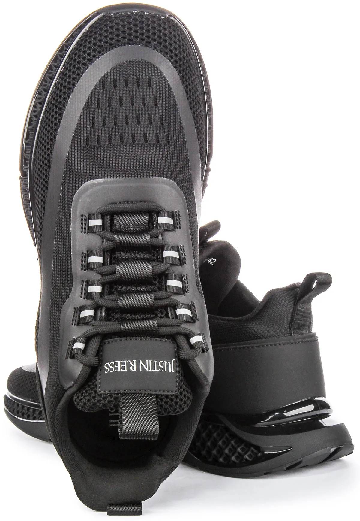 Justinreess England Strike 2 In Black For Men All Surface Grip