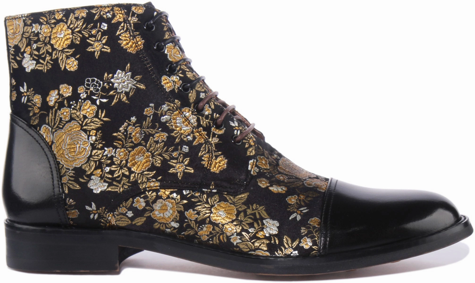 Justinreess England Adam Floral In Black For Men Easy To Clean