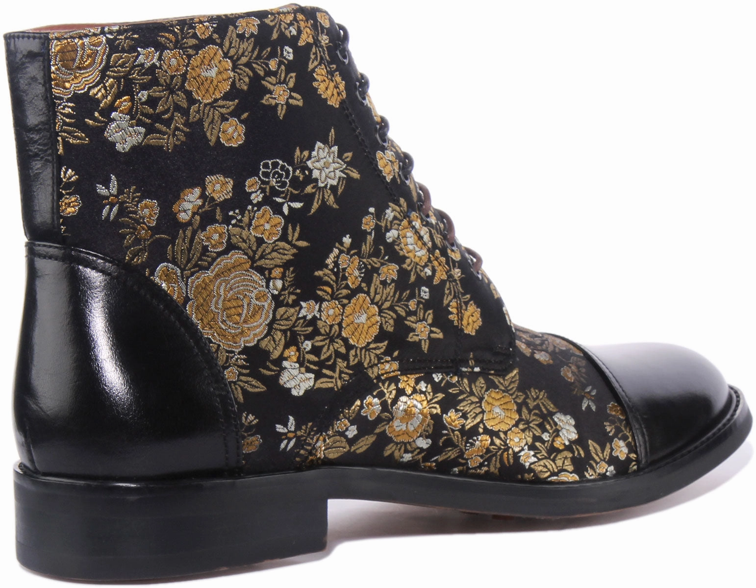 Justinreess England Adam Floral In Black For Men Easy To Clean