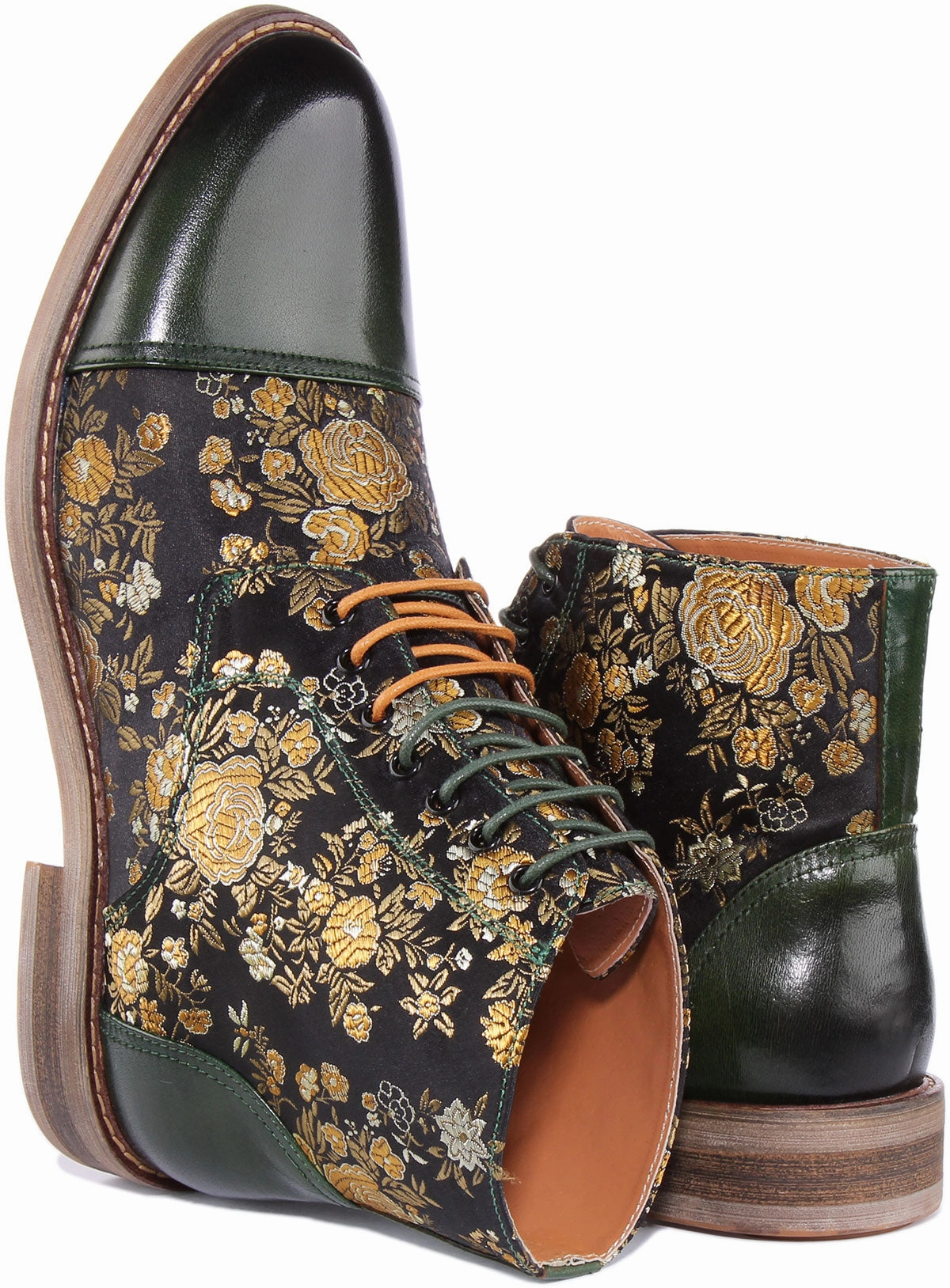 Justinreess England Adam Floral In Green For Men Chill Control