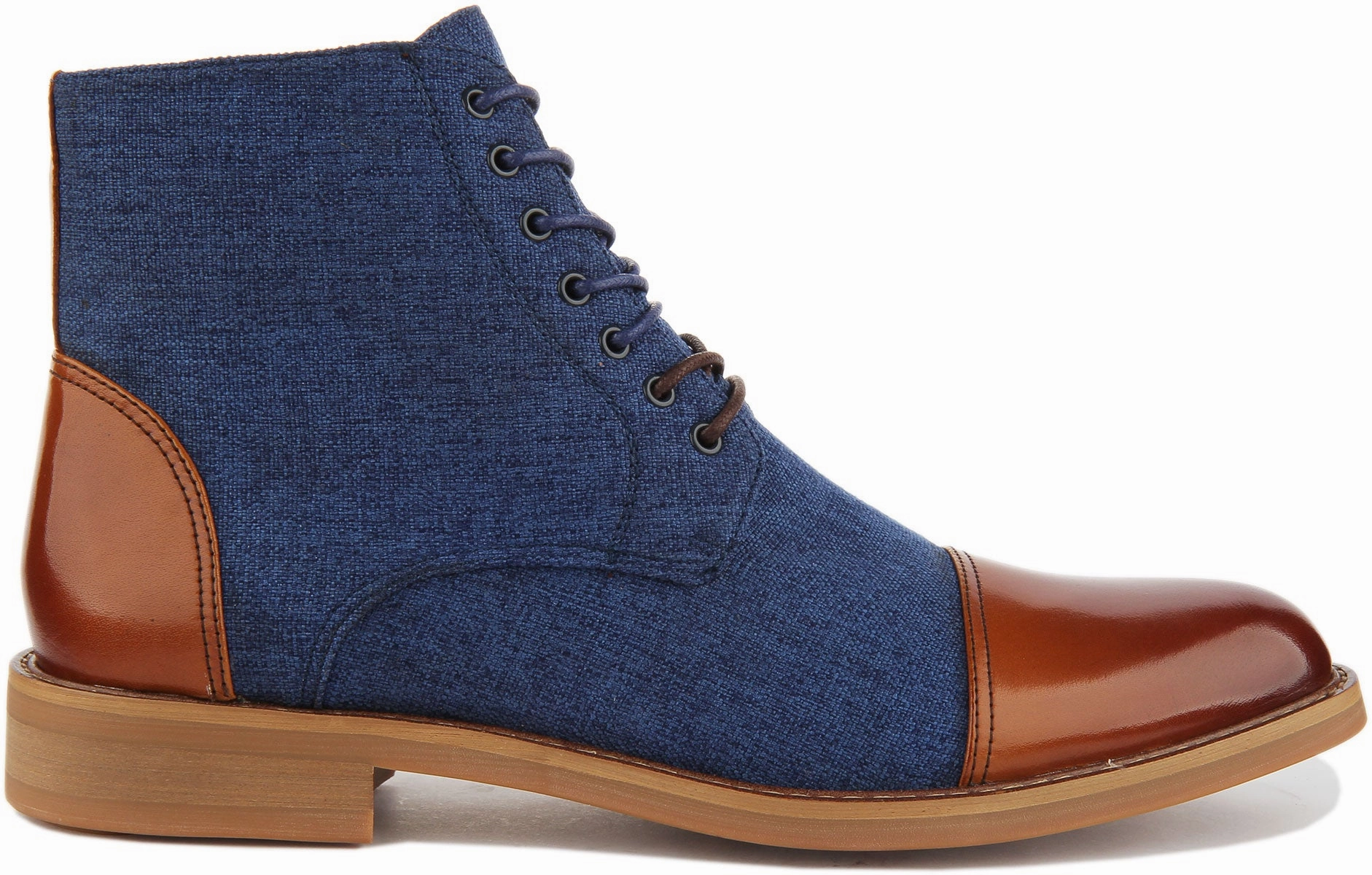 JUSTINREESS ENGLAND Adam In Brown Blue For Men Rugged Durability