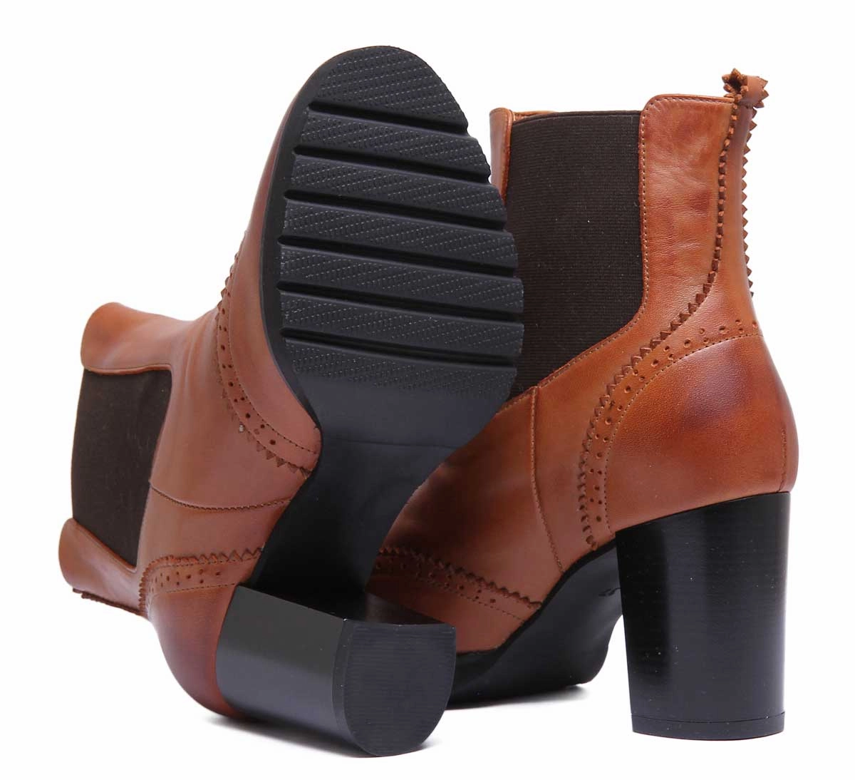 Justinreess England Alice In Tan For Women Ankle Support