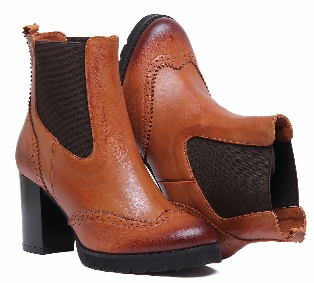 Justinreess England Alice In Tan For Women Ankle Support