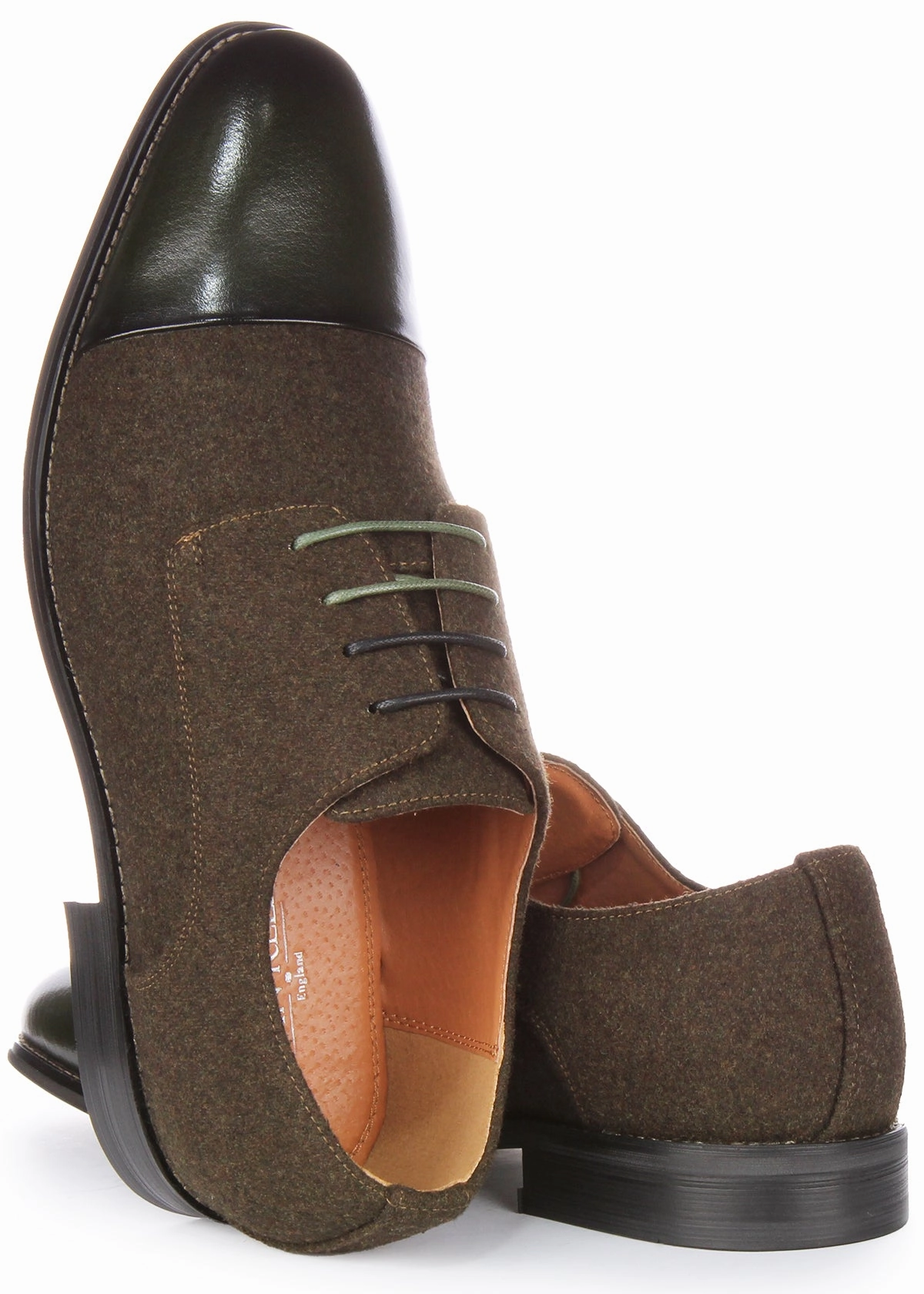 Justinreess England Arthur In Green For Men Timeless Edge Flex