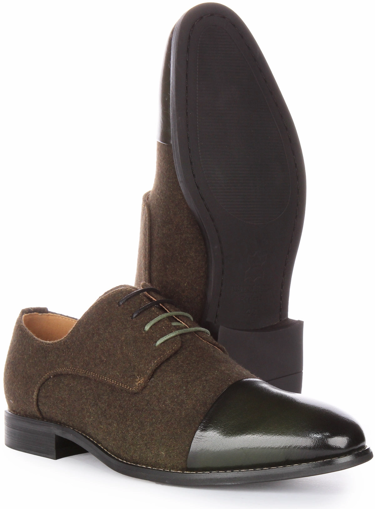 Justinreess England Arthur In Green For Men Timeless Edge Flex