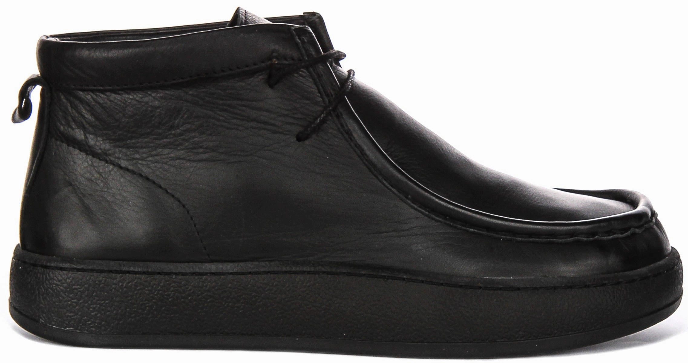 Justinreess England Brynn Leather In Black For Women Heavy Duty