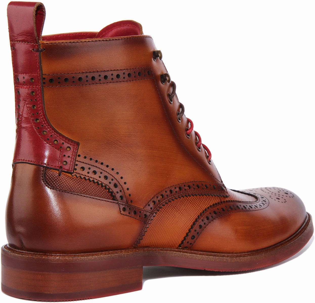 Justinreess England Cameron In Brown For Men Form Fitting