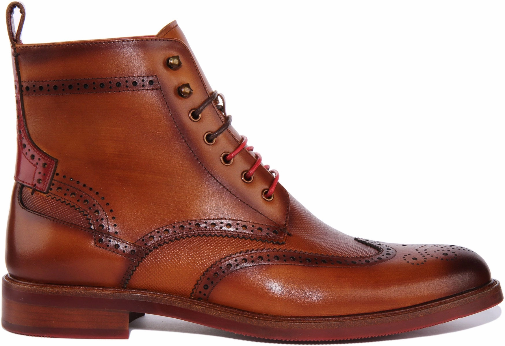 Justinreess England Cameron In Brown For Men Form Fitting