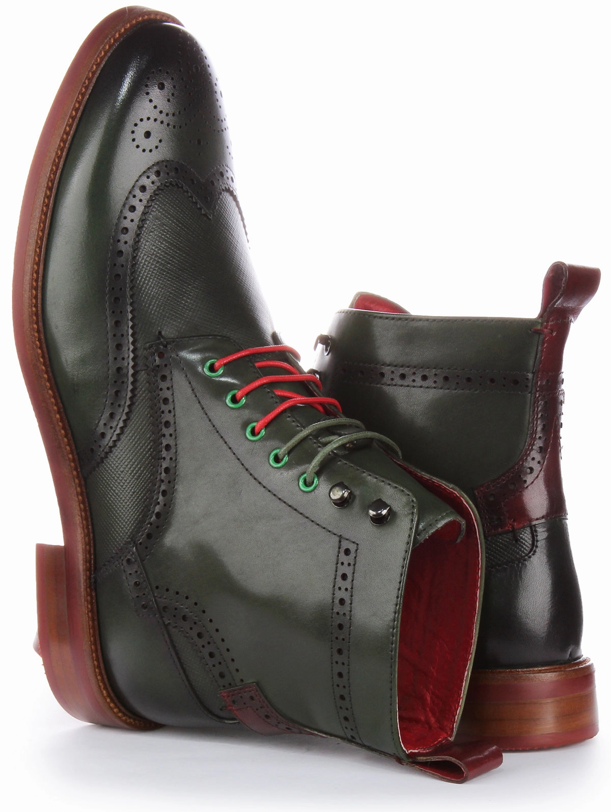 Justinreess England Cameron In Green For Men Air Tech