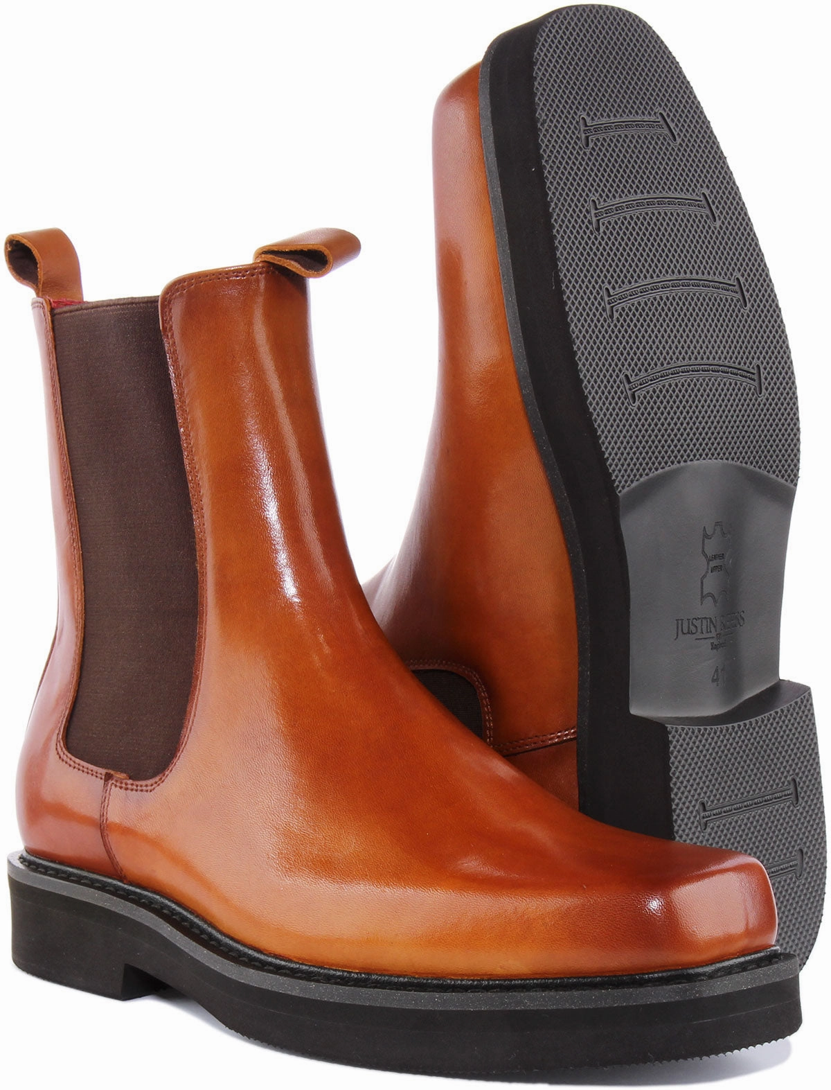 Justinreess England Damien In Tan For Men Heavy Duty