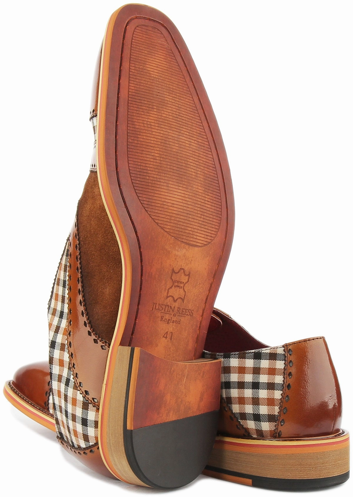 JUSTINREESS ENGLAND Danny In Brown For Men Arch support