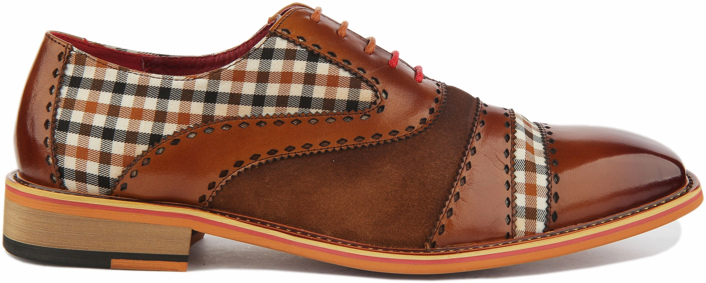 JUSTINREESS ENGLAND Danny In Brown For Men Arch support