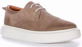 Justinreess England Earl In Taupe For Men Trail Walk