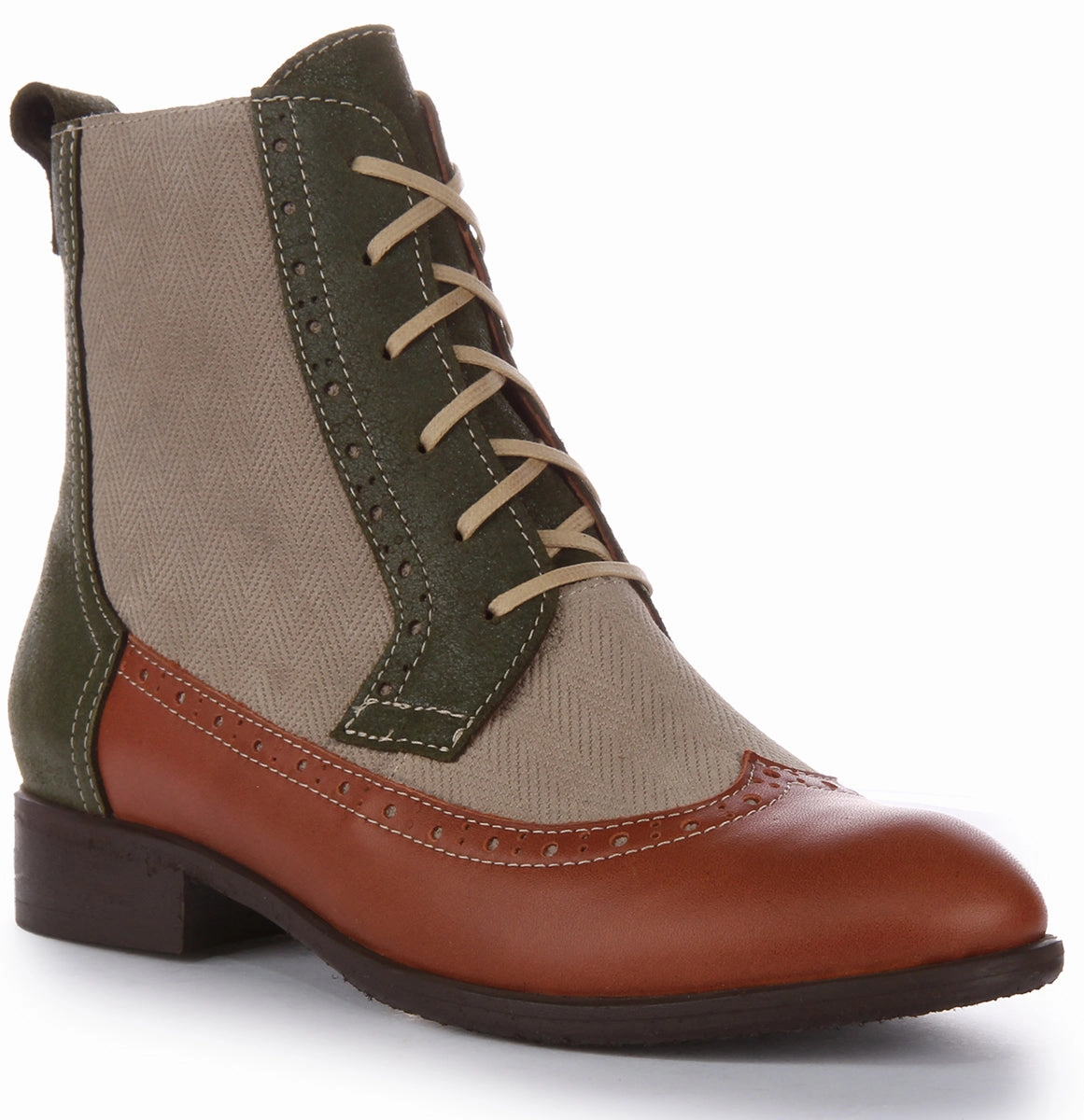 Justinreess England Helene In Beige Tan For Women Rainforest Trek