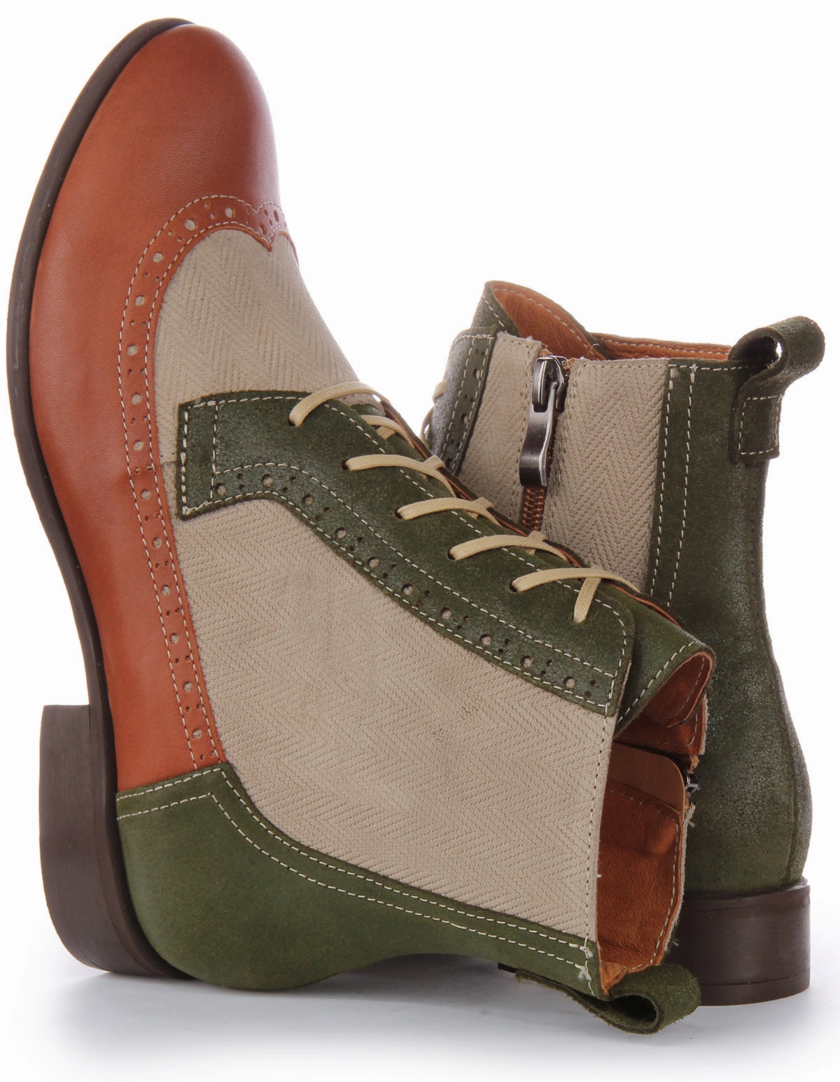 Justinreess England Helene In Beige Tan For Women outdoor durability