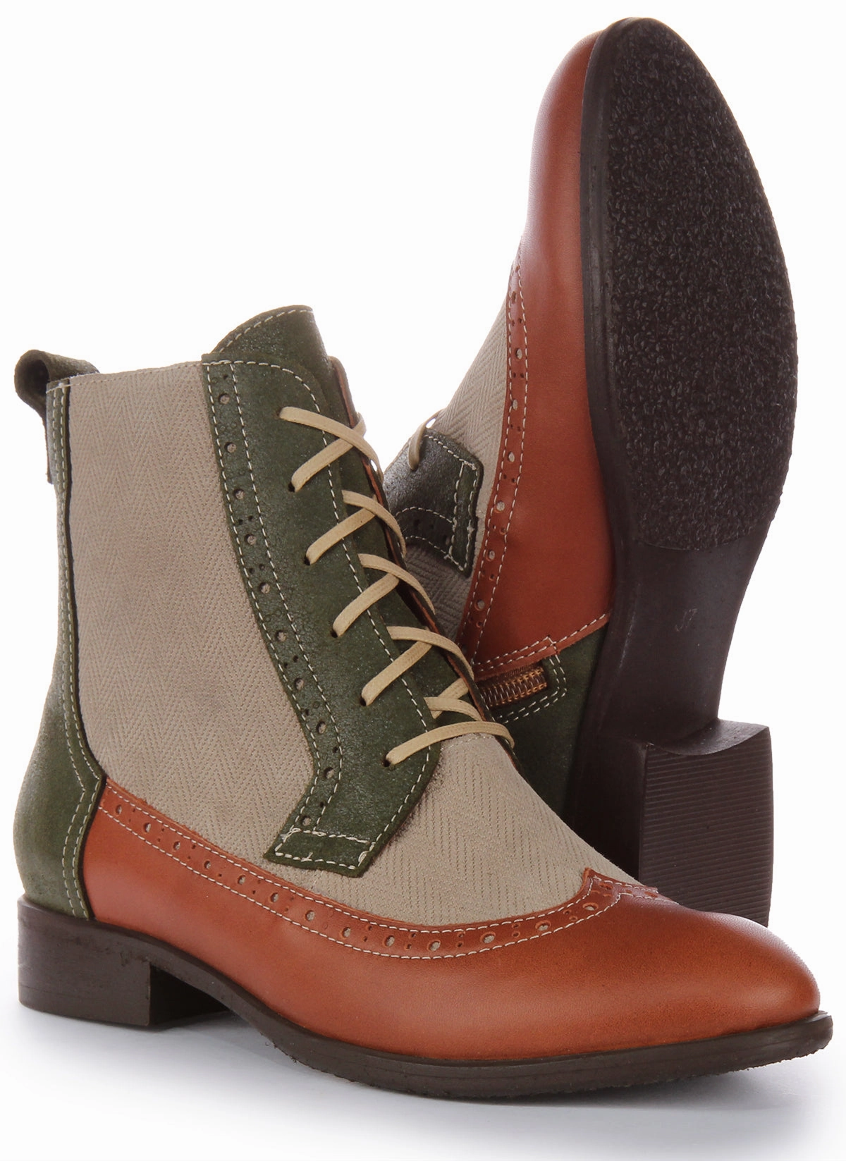 Justinreess England Helene In Beige Tan For Women outdoor durability