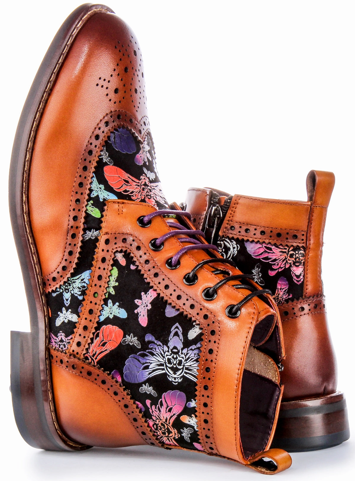 Justinreess England Hi Kennedy In Brown Butterfly For Women Rugged Adventure