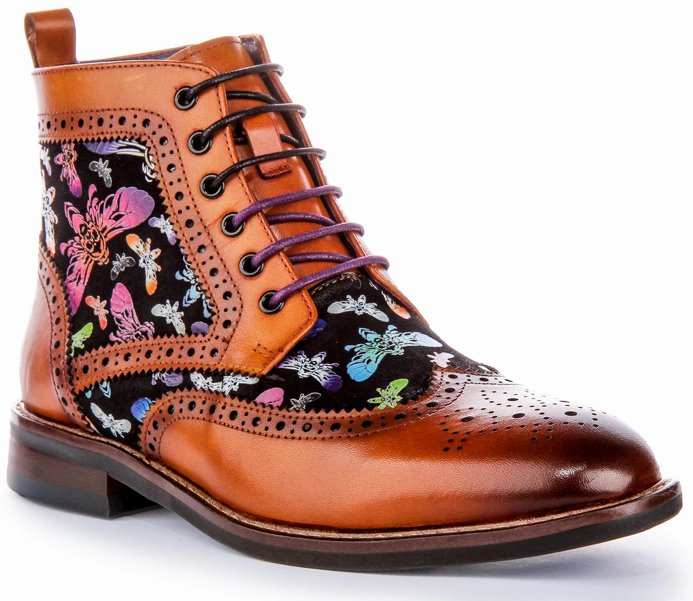 Mountain Performance Balanced Walk Justinreess England Hi Kennedy In Brown Butterfly For Women