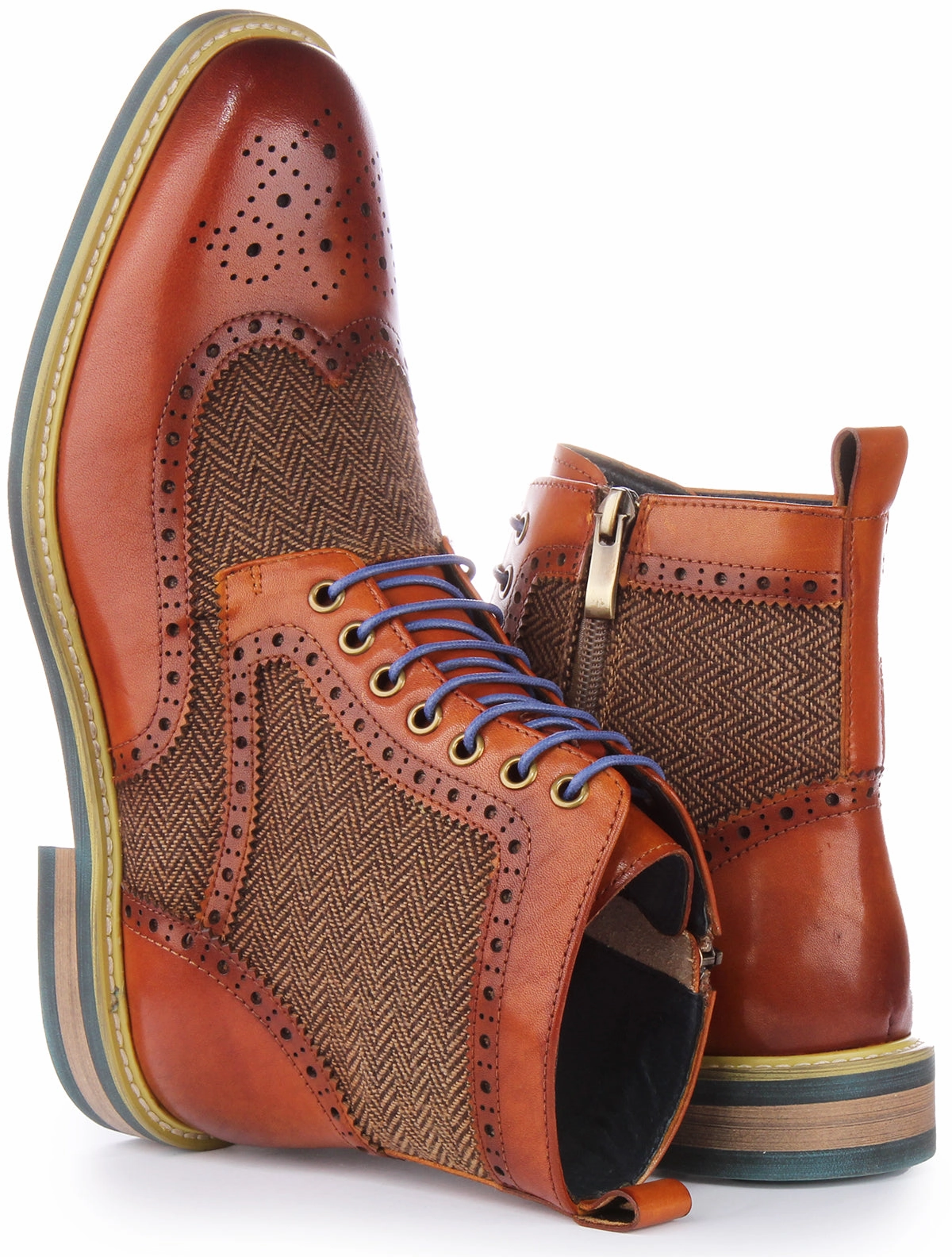 Justinreess England Hi Kennedy In Brown For Men Walk Secure