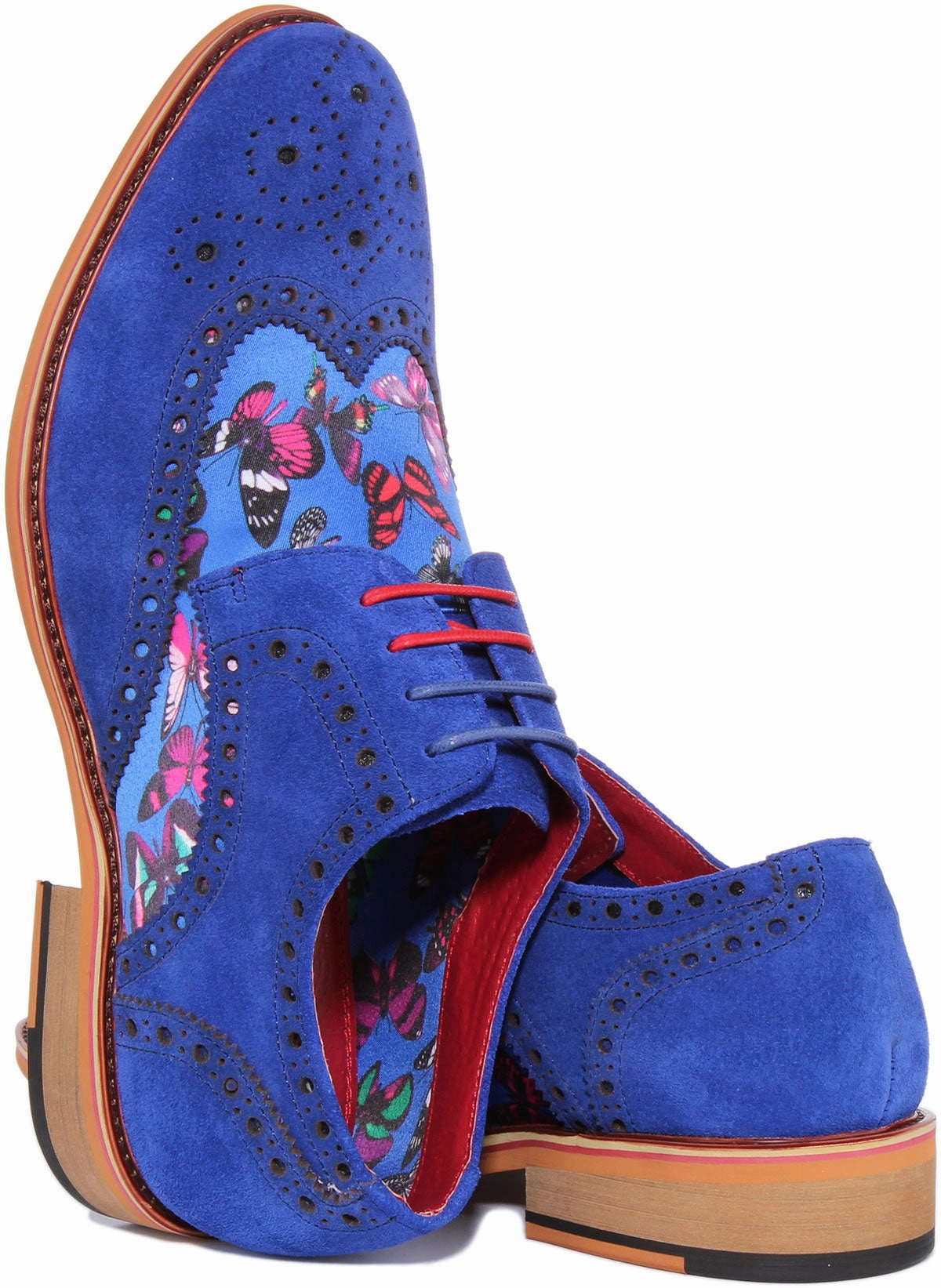 Justinreess England Julio In Navy For Men Relaxed Comfort Walk