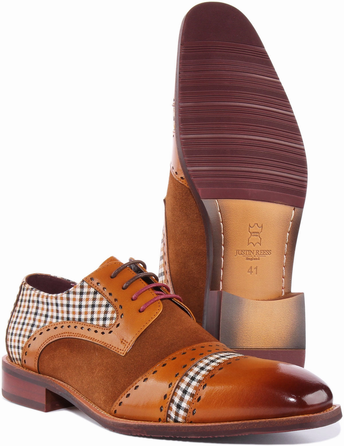 Justinreess England Kyle In Brown For Men Chic Simplicity