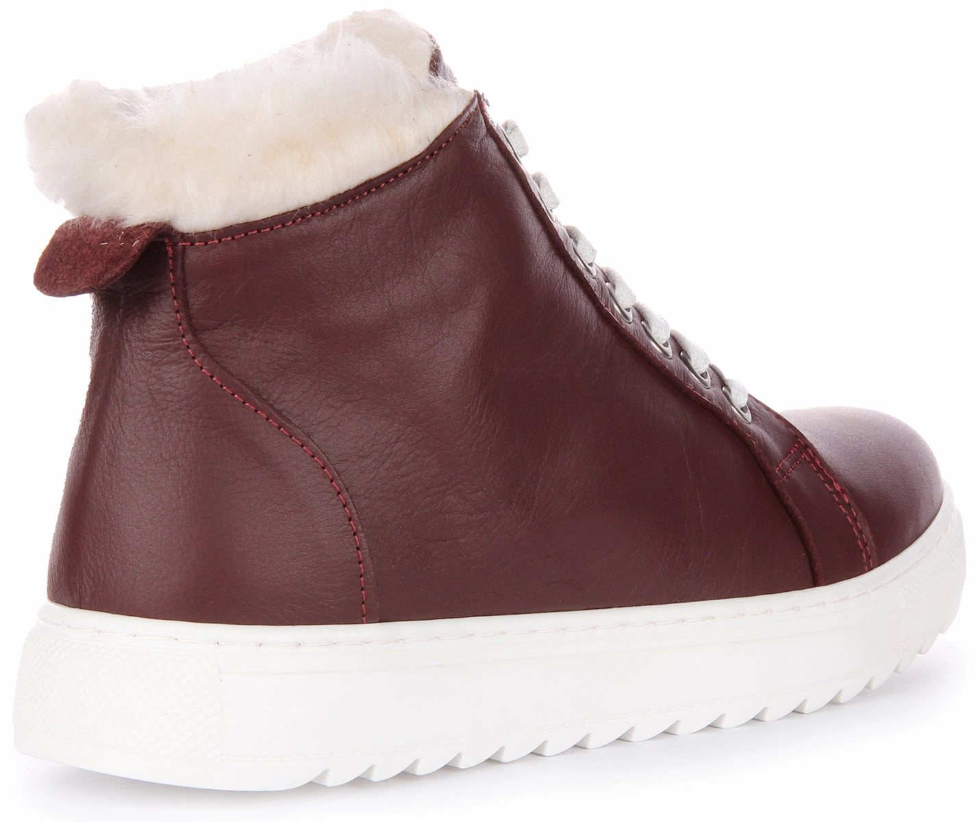 Justinreess England Leona In Maroon For Women Superior Fit