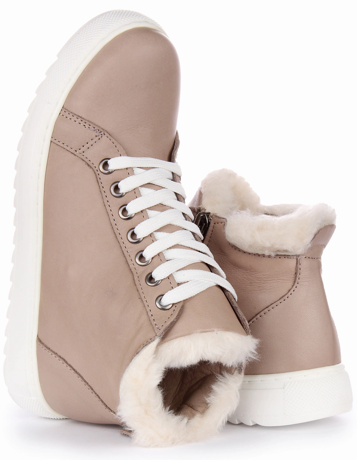 Justinreess England Leona In Taupe For Women Secure fit
