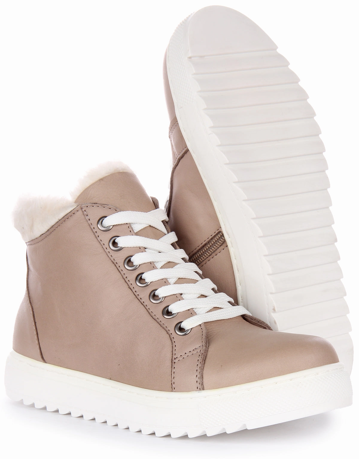 Justinreess England Leona In Taupe For Women Secure fit