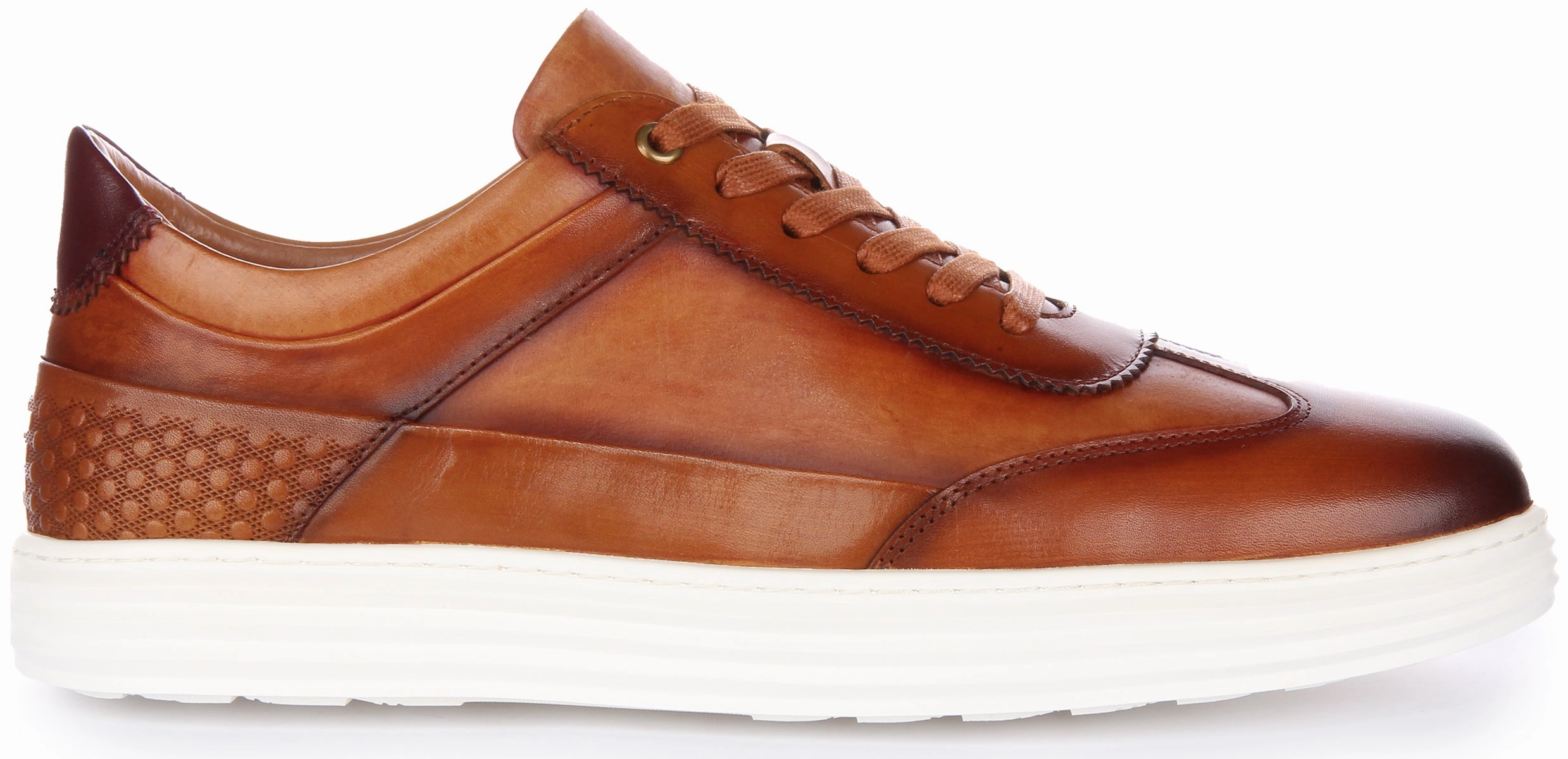 Justinreess England Levent In Brown For Men Soft Base