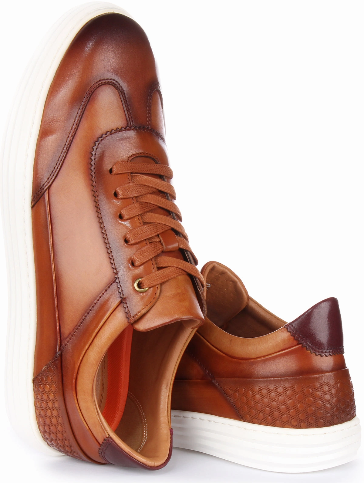 Justinreess England Levent In Brown For Men Soft Base