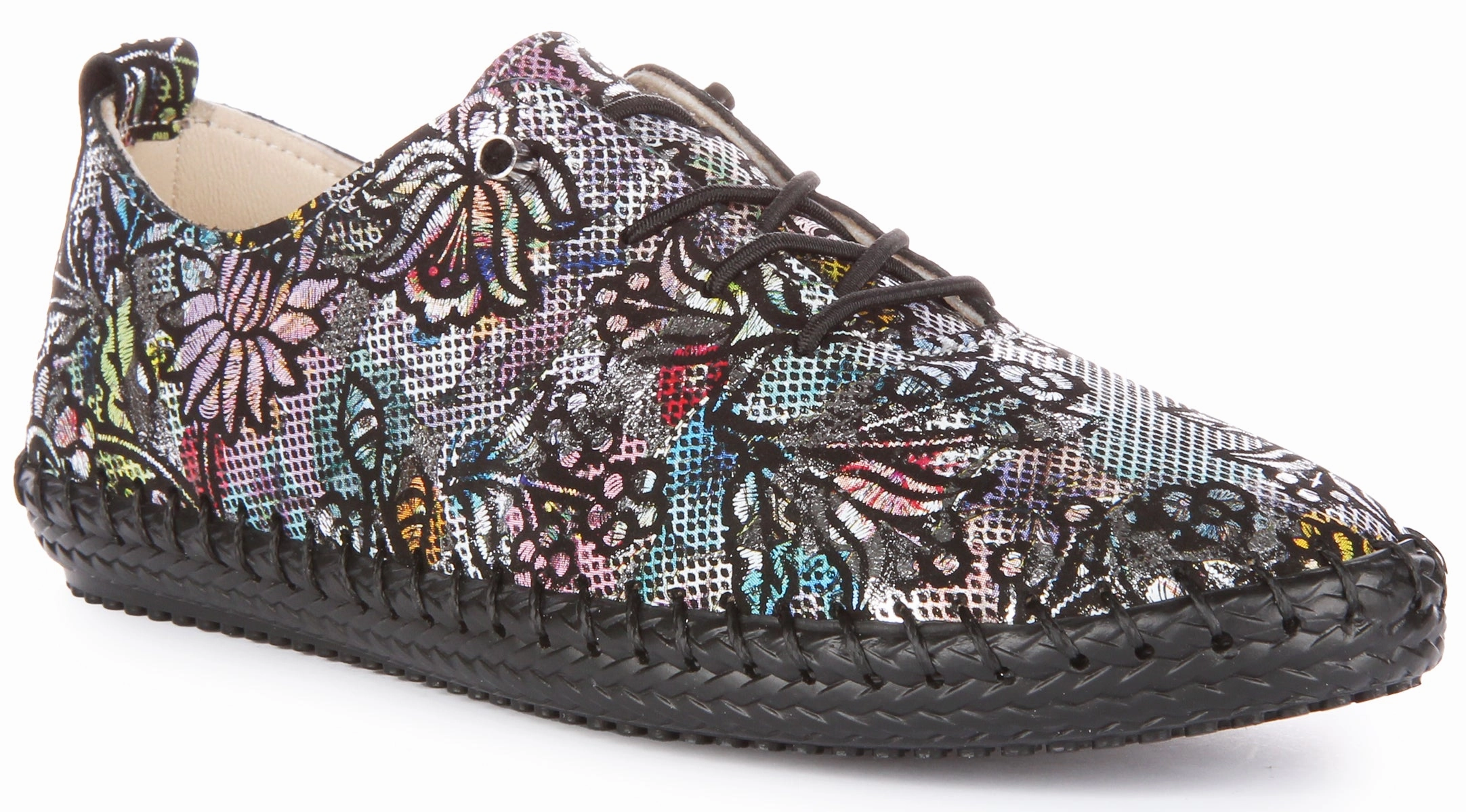 Pot Glow Versatile Wear Justinreess England Lexi 2 In Black Silver For Women