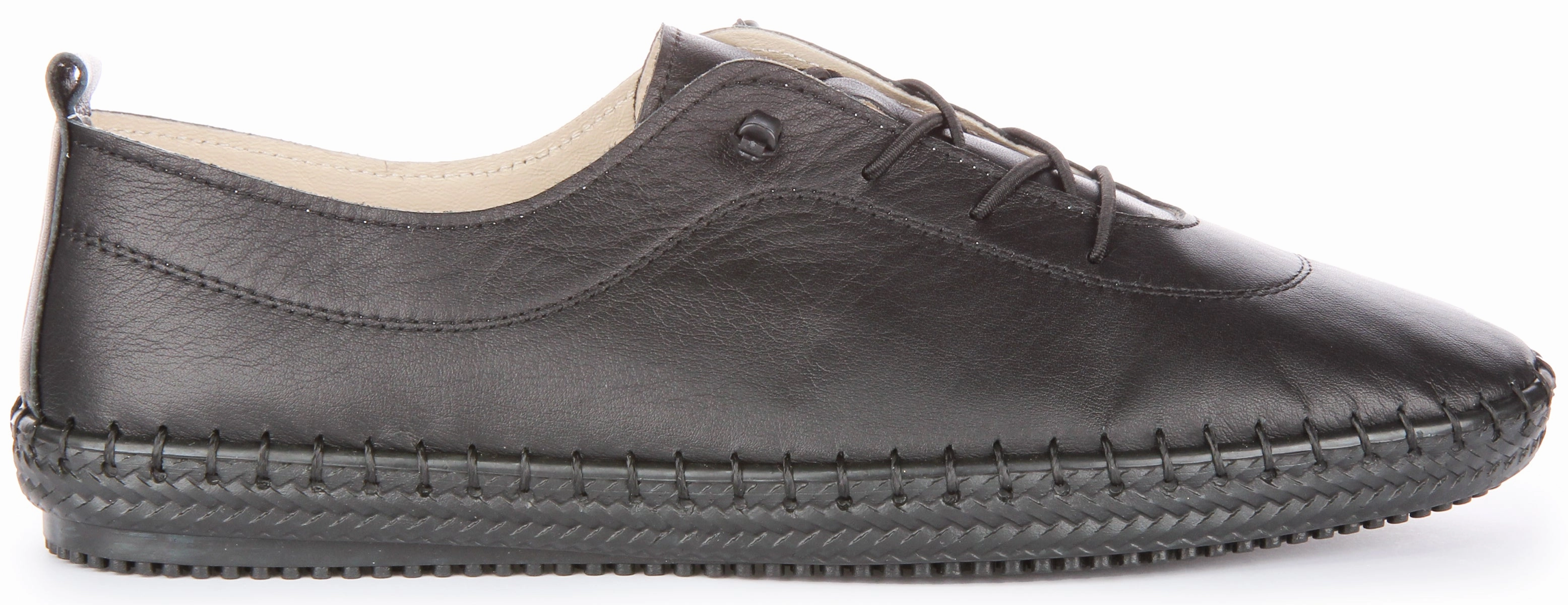 Justinreess England Lexi Gents In Black For Men Soft Flex Layer