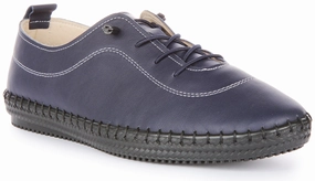 Justinreess England Lexi Gents In Navy Blue For Men School Pace Flower Jog