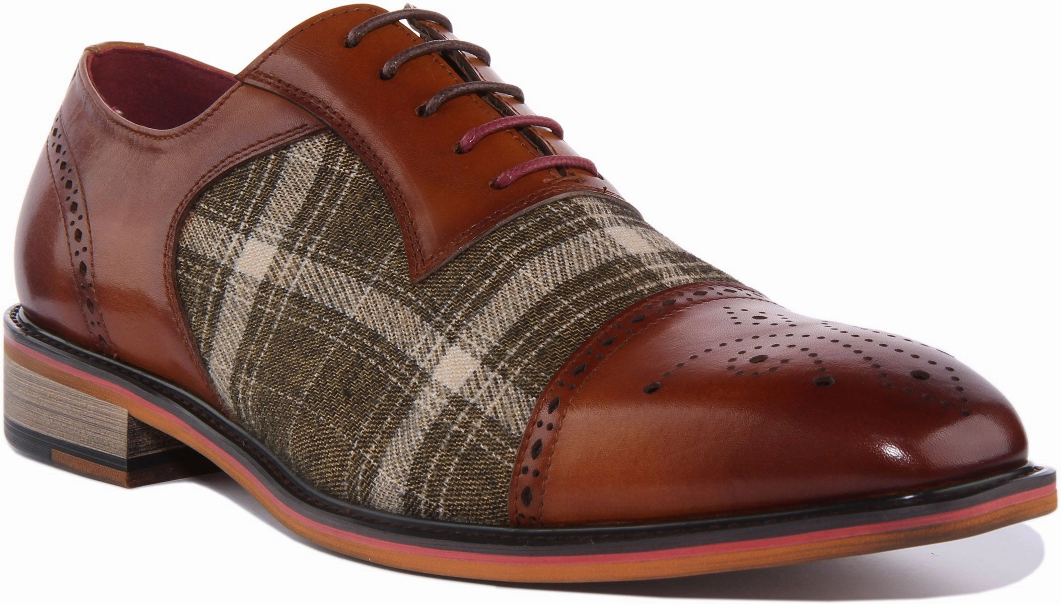 Justinreess England Major In Brown For Men Air Motion Relaxed Fit Shoes