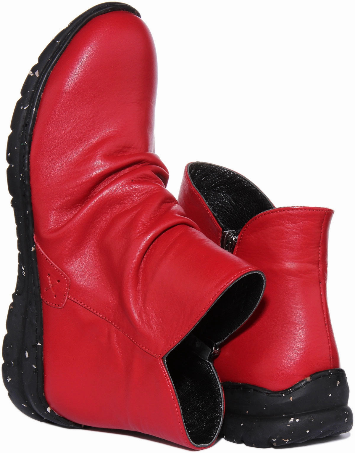 Justinreess England Mia In Red For Women Trail Trek Shoes