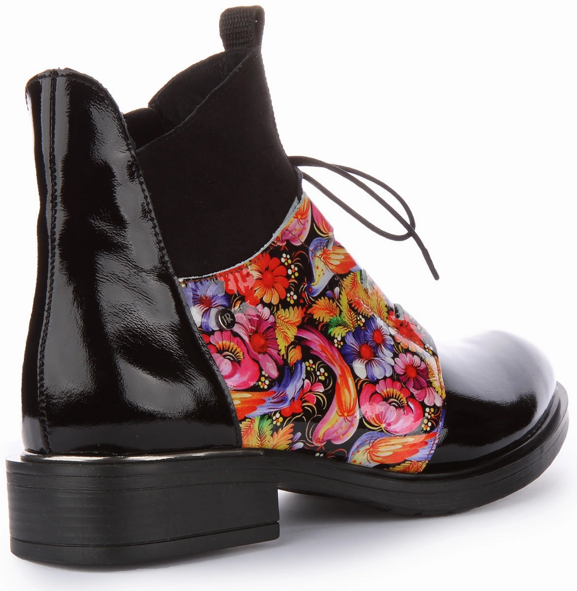 Justinreess England Mylah In Black Flower For Women Core Comfort