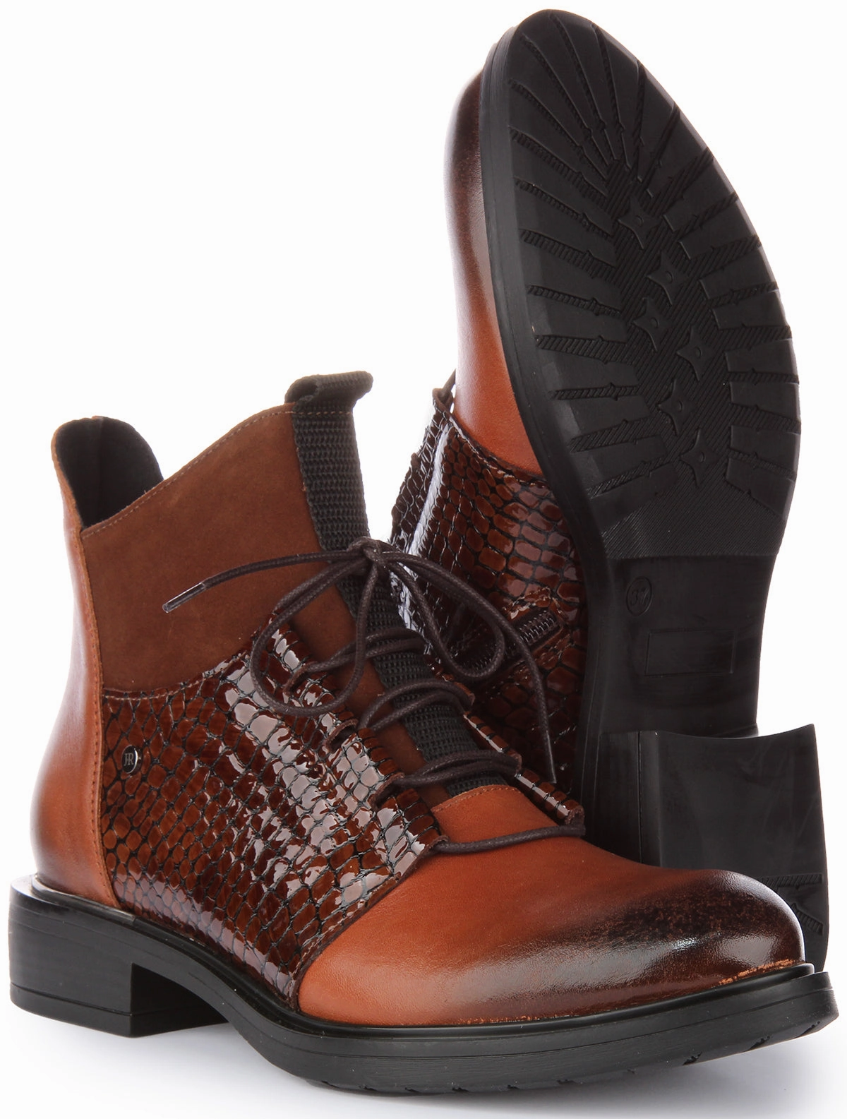 Justinreess England Mylah In Brown For Women Trail Safety