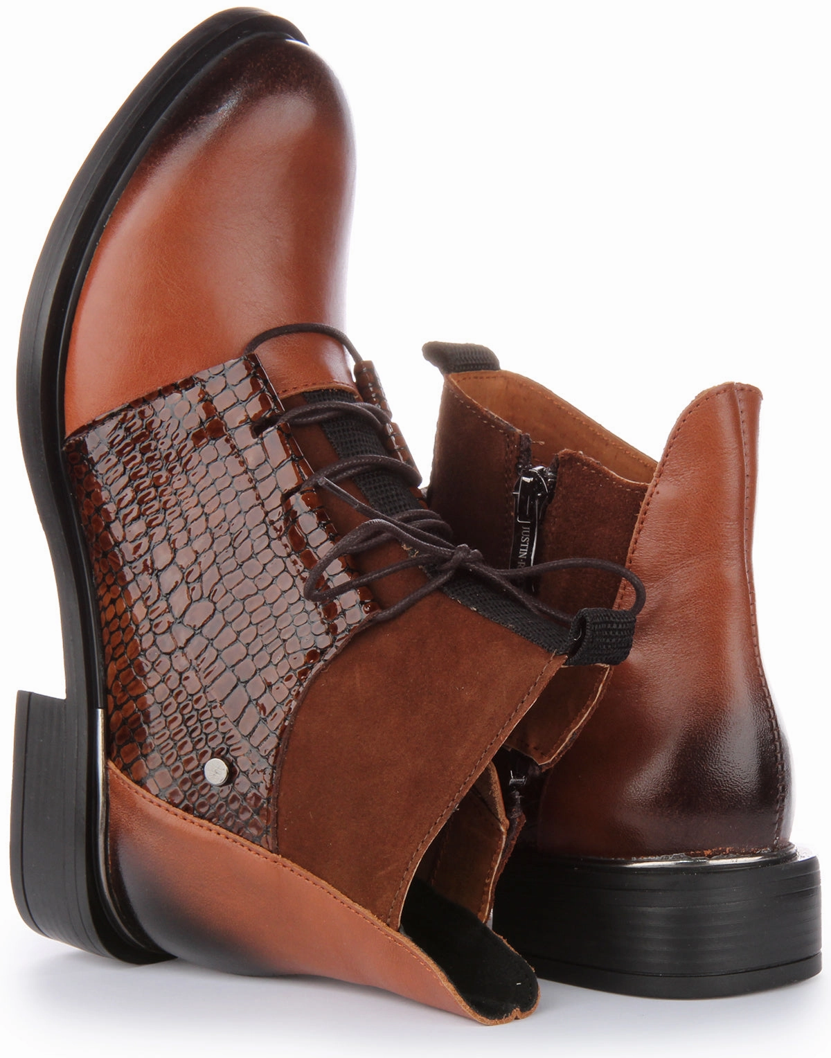 Justinreess England Mylah In Brown For Women Trail Safety