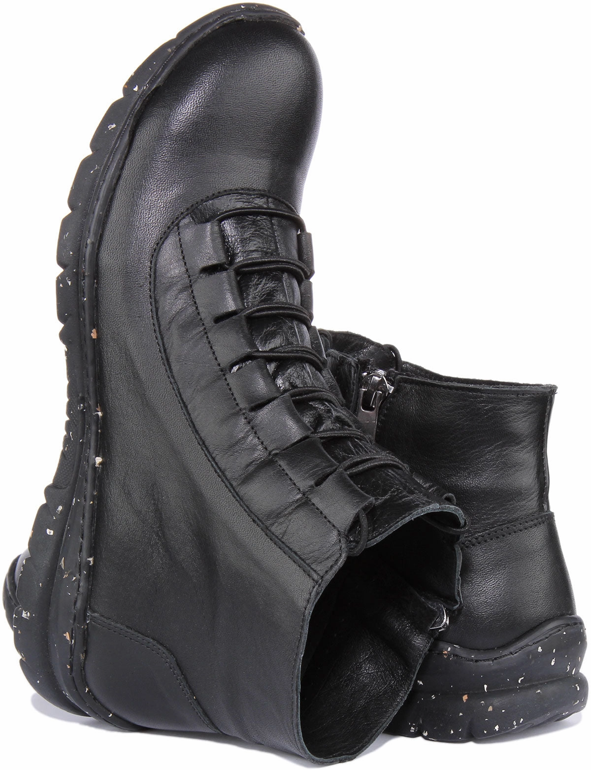 Justinreess England Natasha In Black For Women Mountaineering Laces